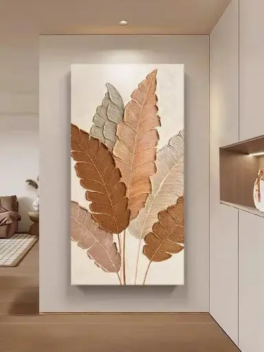 Artistic Banana Leaves